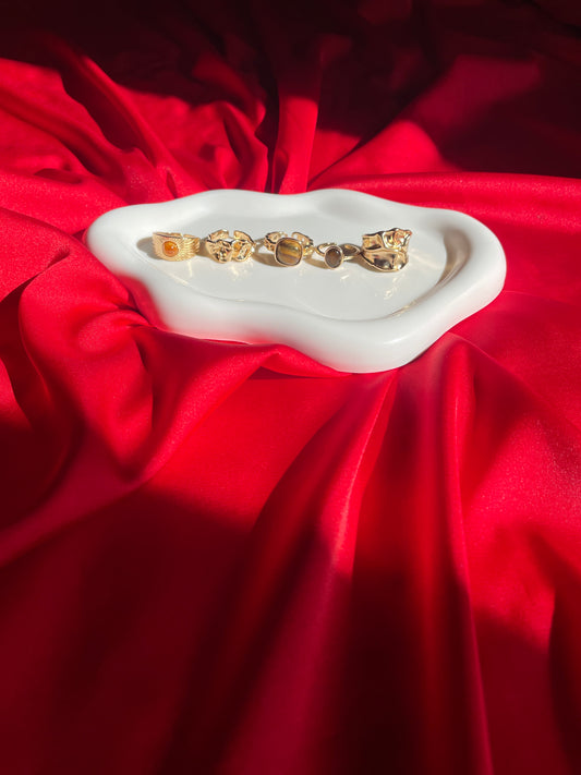 Bagues dorées femme ajustable – Collection élégante acier inoxydable | ByHiba ByHiba jewelry