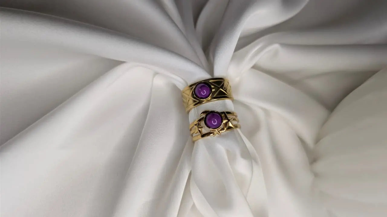 Bagues Duo “Mystique Bohème” ByHiba jewelry