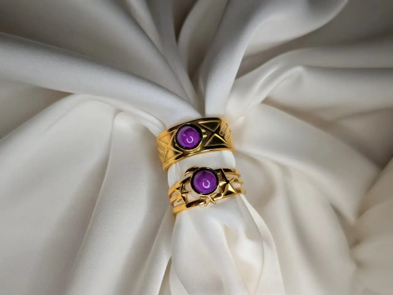 Bagues Duo “Mystique Bohème” ByHiba jewelry