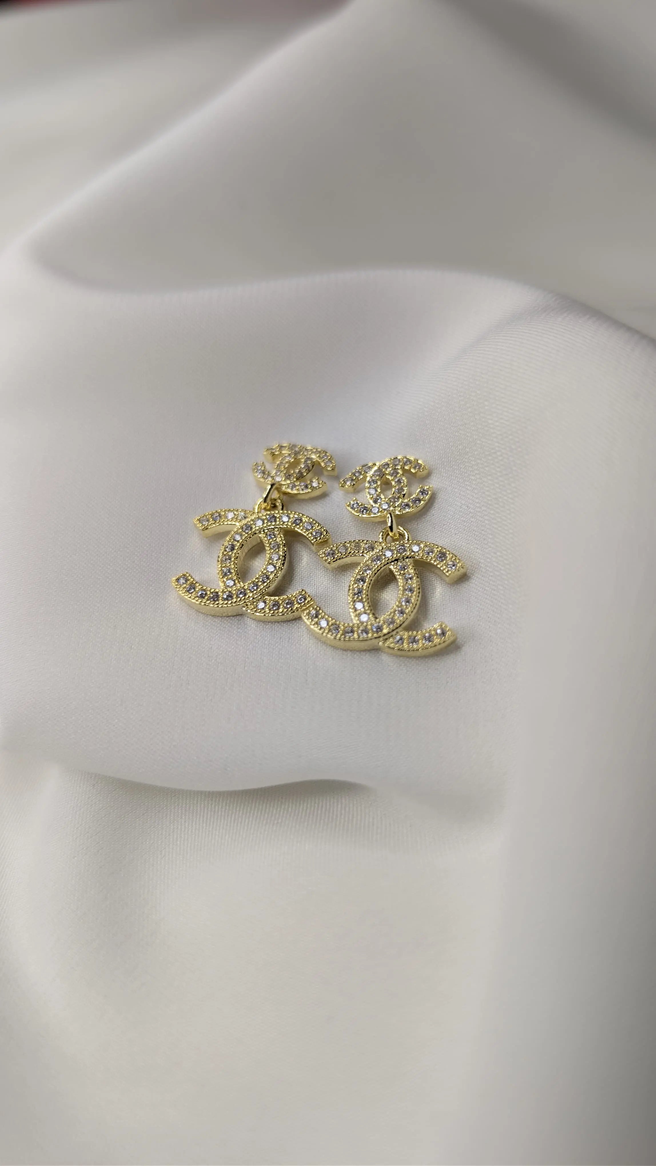 Boucles d’Oreilles Glamour Doré – Brillance & Finesse ByHiba jewelry