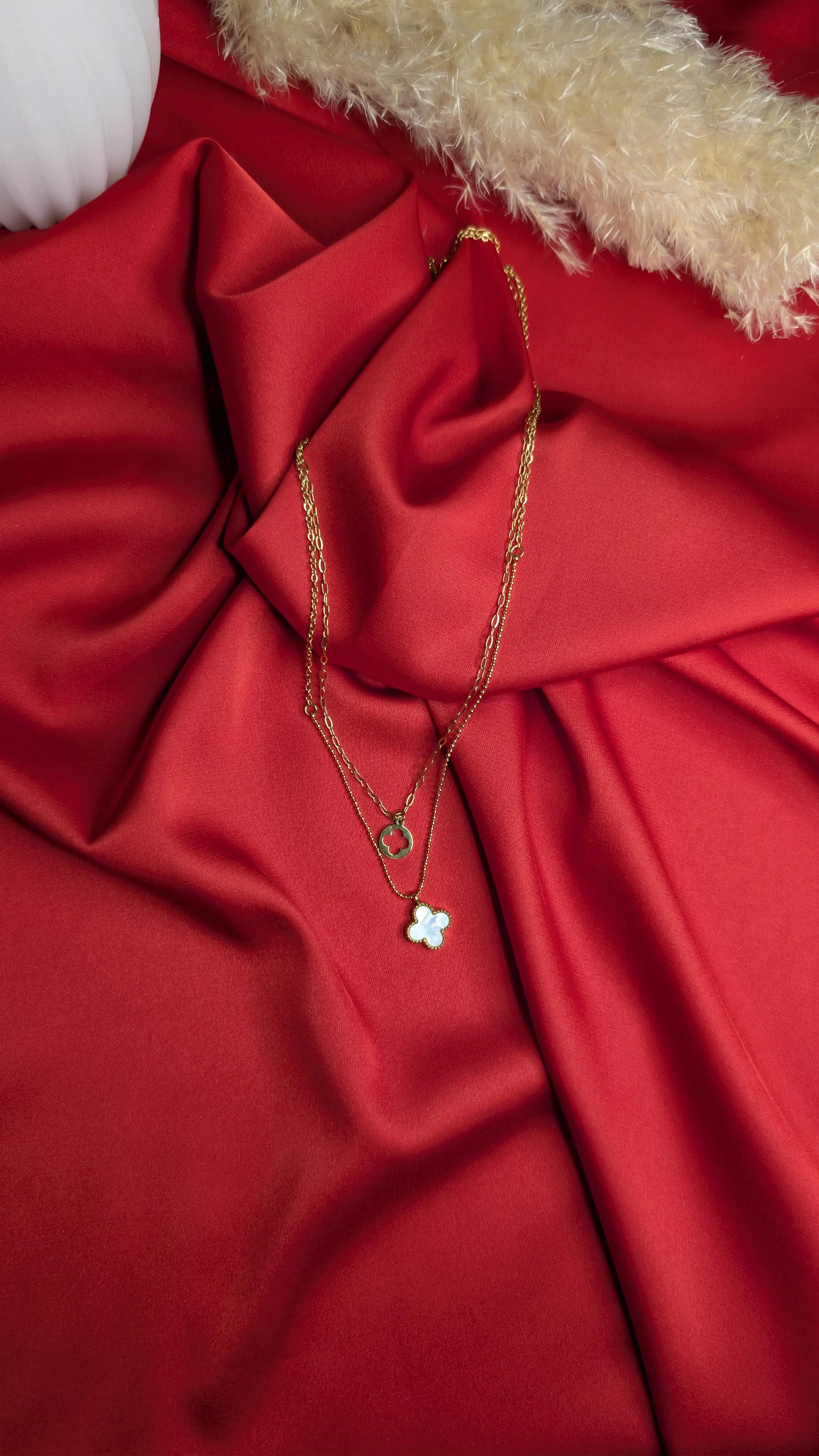 collier Trèfle d’Or Élégance ByHiba jewelry