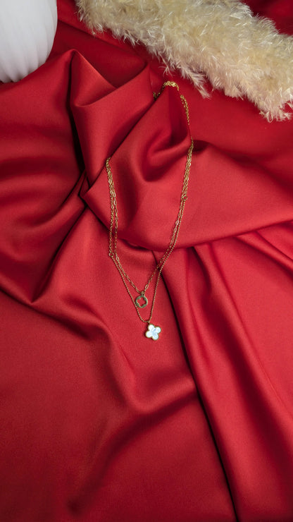 collier Trèfle d’Or Élégance ByHiba jewelry