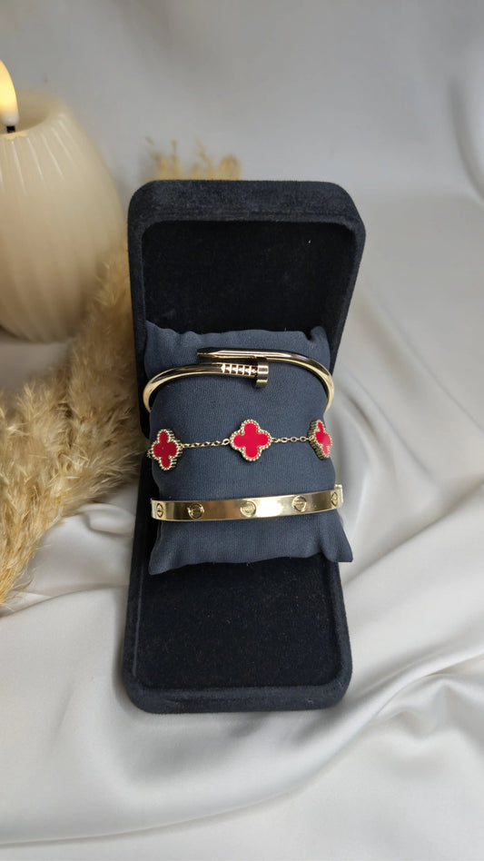 bracelets Red Glow femmes maroc ByHiba jewelry