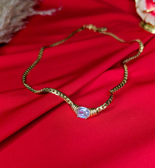 Collier lueur cristalline ByHiba jewelry